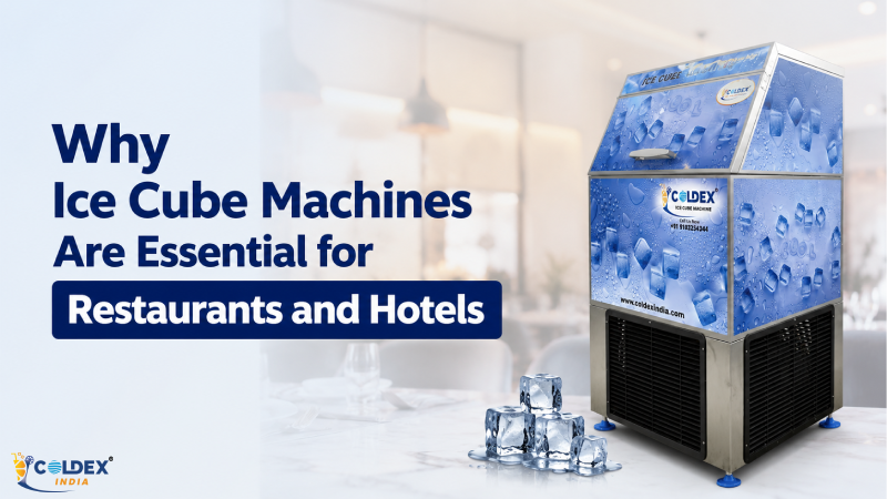 Why Ice Cube Machines Are Essential for Restaurants and Hotels
