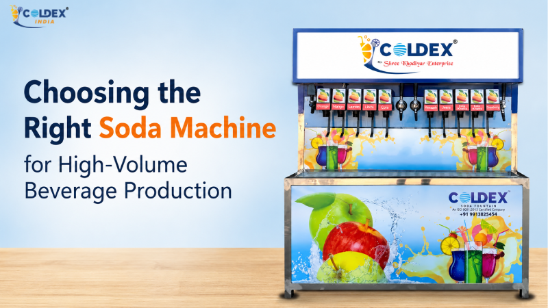 Choosing the Right Soda Machine for High-Volume Beverage Production