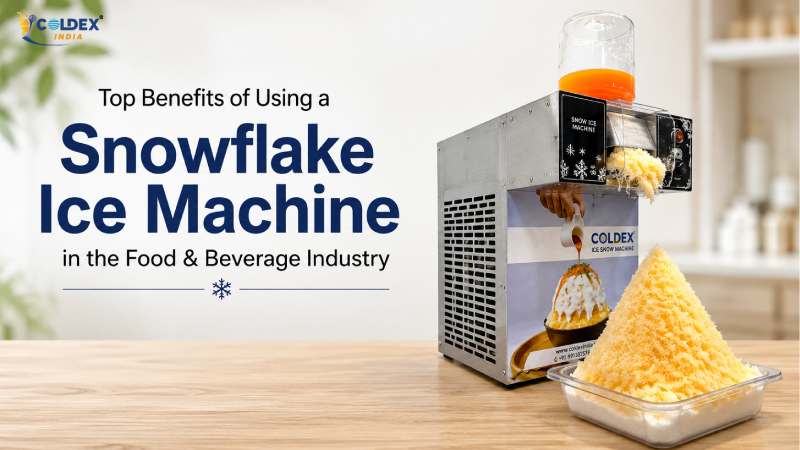 Top Benefits of Using a Snowflake Ice Machine in the Food & Beverage Industry