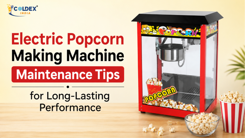 Electric Popcorn Making Machine Maintenance Tips for Long-Lasting Performance