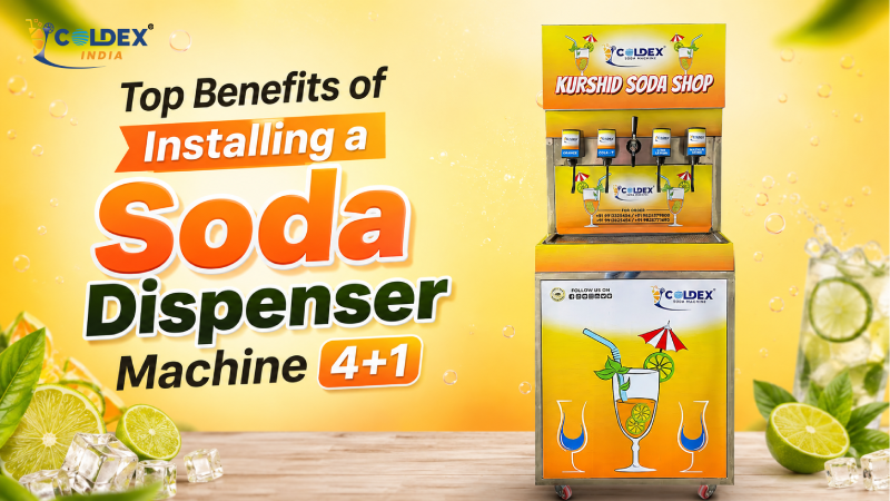 Top Benefits of Installing a Soda Dispenser Machine 4+1