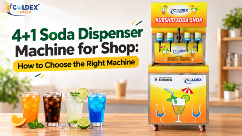 4+1 Soda Dispenser Machine for Shop: How to Choose the Right Machine