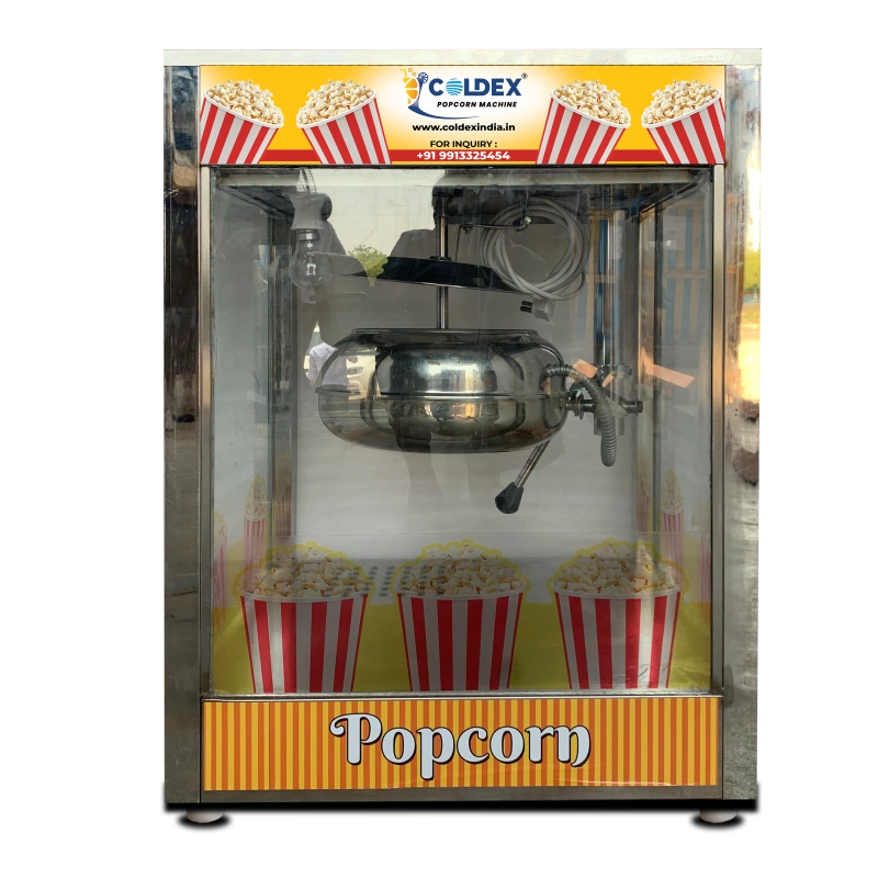 Gas (LPG) Popcorn Maker Machine